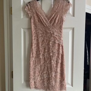 Macy's Lace Sparkle Dress